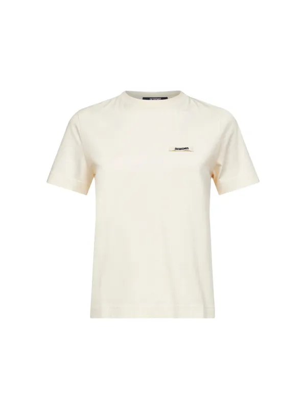 Light Beige Gros Grain T-Shirt made by Jacquemus