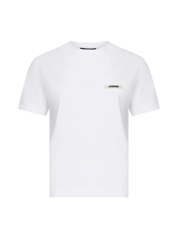Cotton Jersey Short Sleeve T-Shirt made by Jacquemus