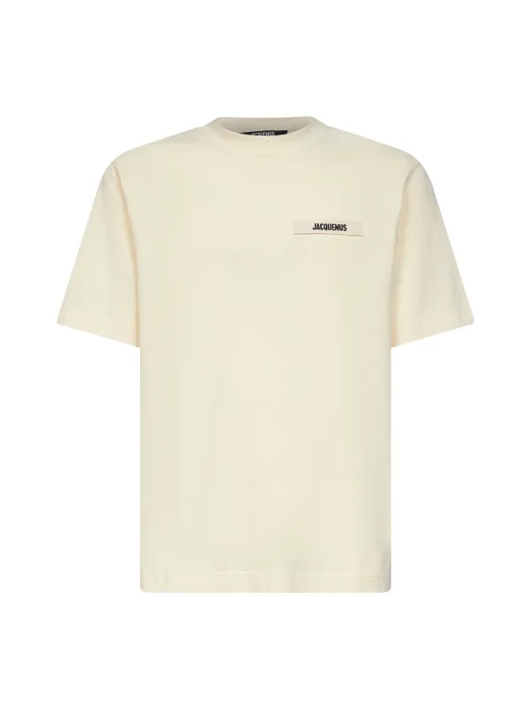 Beige Gros Grain T-Shirt made by Jacquemus