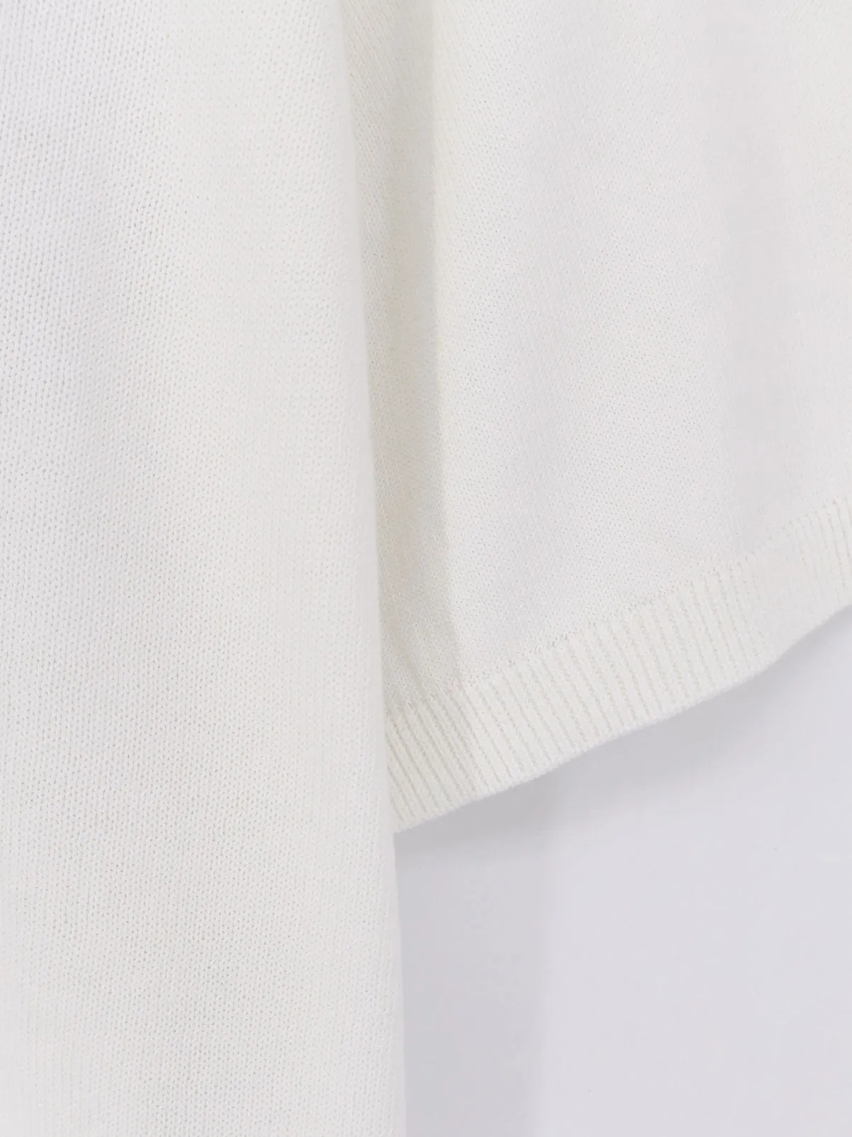 Sweater Cotton White sold by Lord & Taylor product image thumbnail 3
