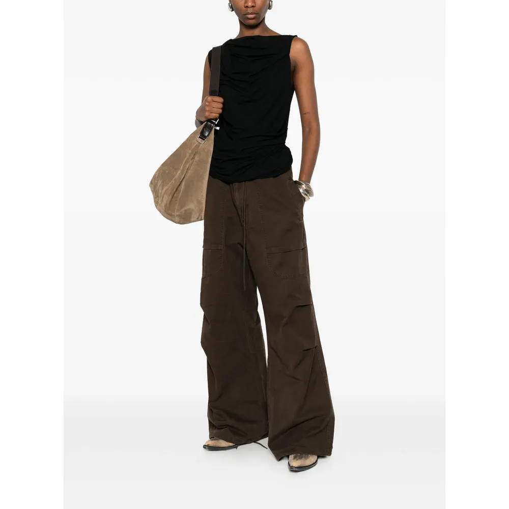 Sleeveless Draped Top Black sold by Lord & Taylor product image thumbnail 4