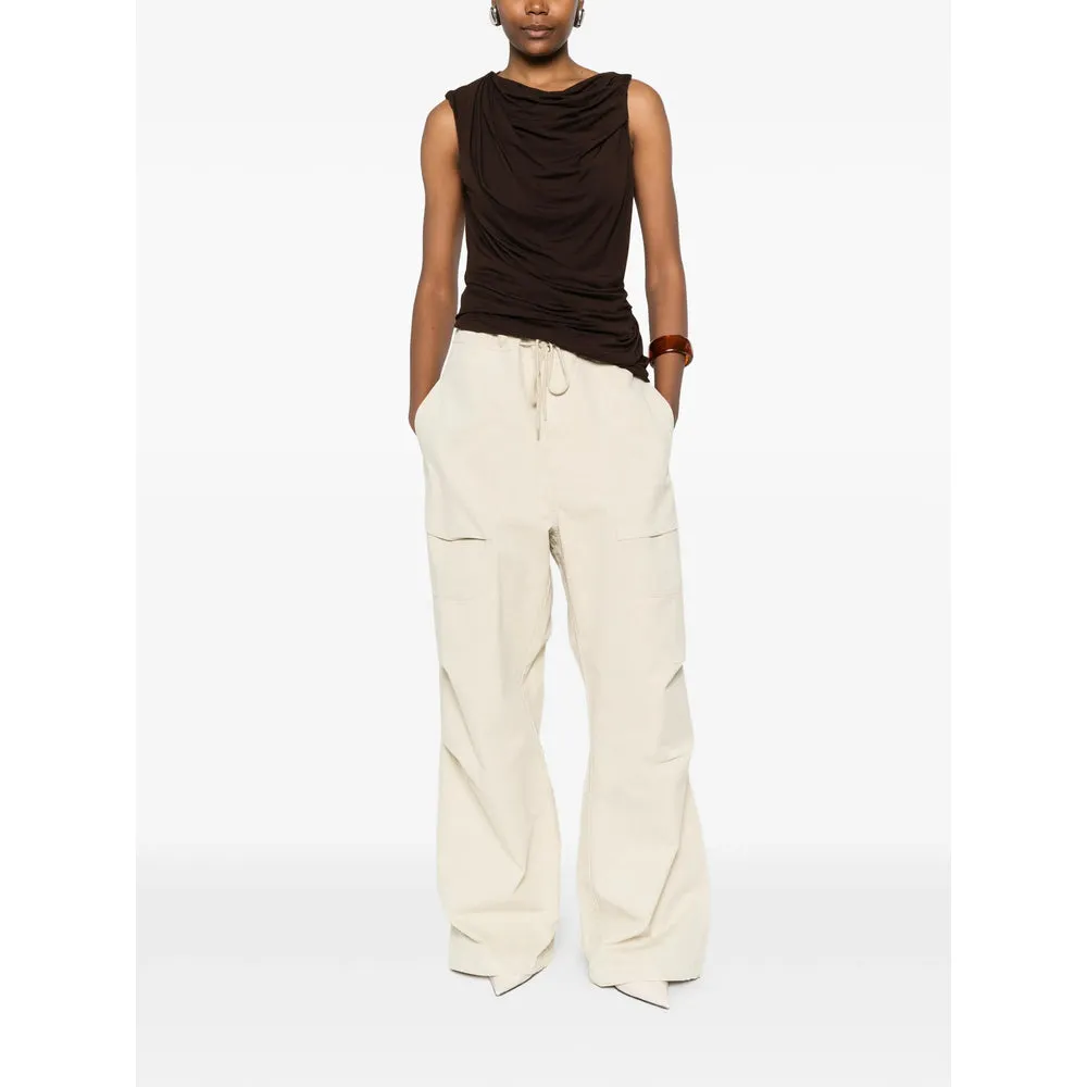 Top with Draped Detail Brown sold by Lord & Taylor product image thumbnail 3