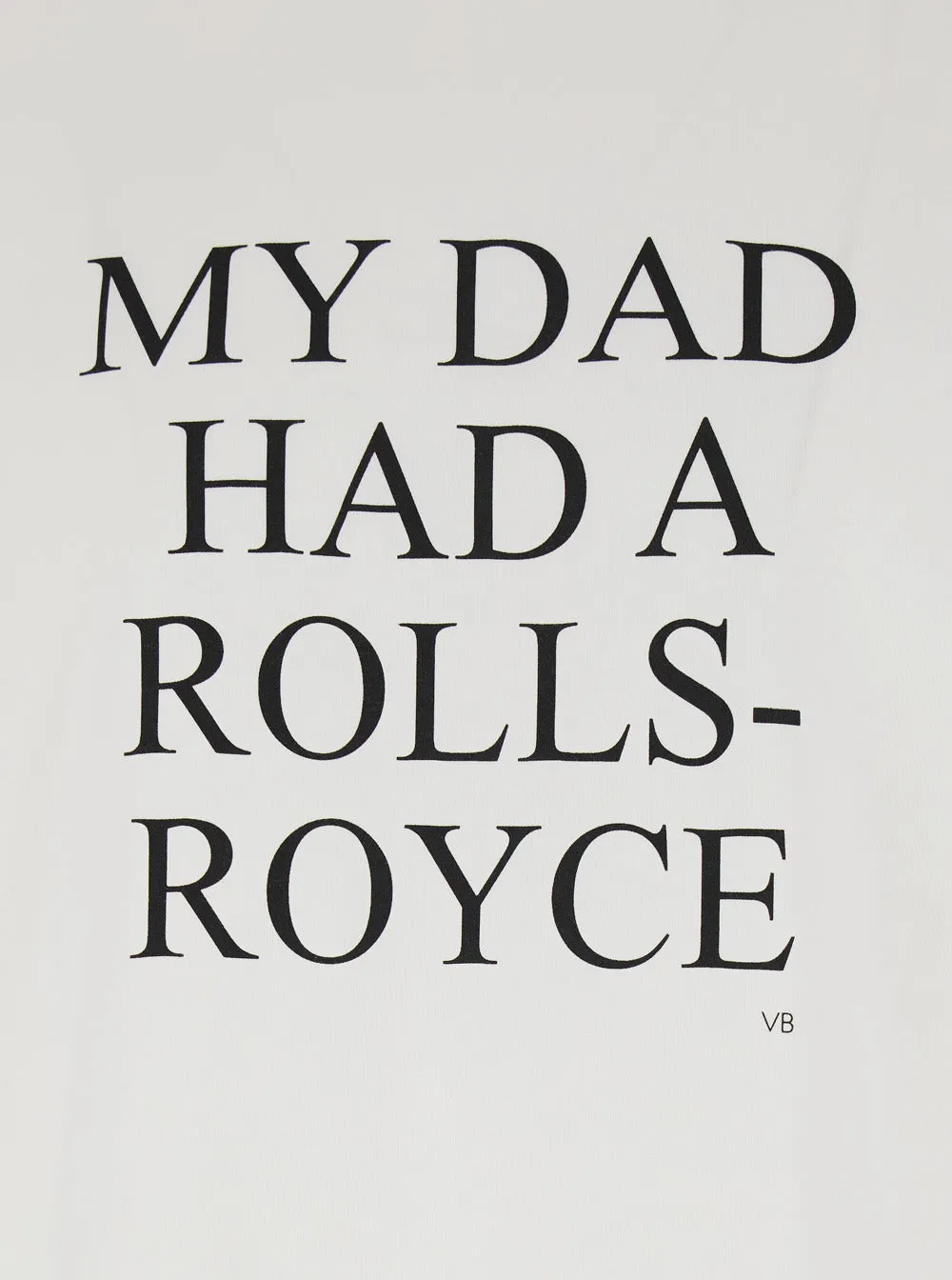 T-shirt Round Neck White Cotton sold by Lord & Taylor product image thumbnail 2