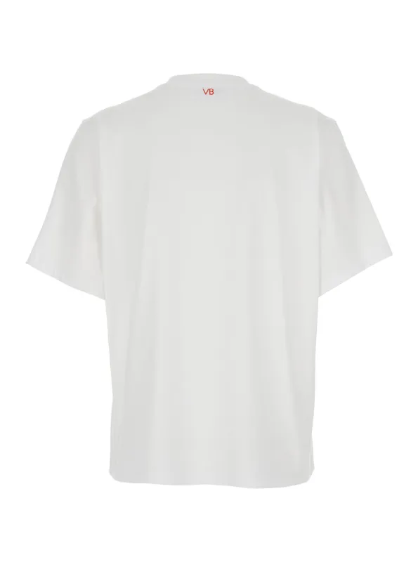 T-shirt Crew Neck White made by Victoria Beckham