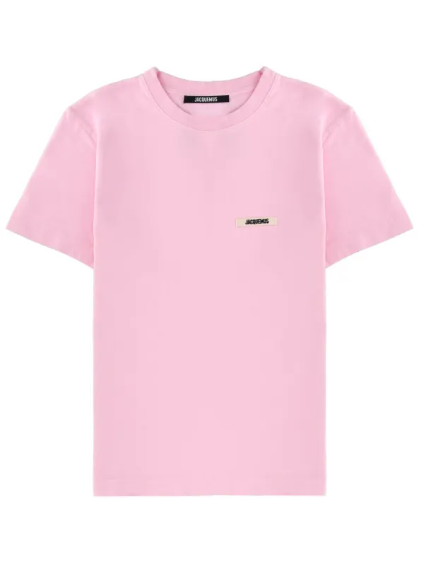 Short Sleeve T-Shirt Pink made by Jacquemus
