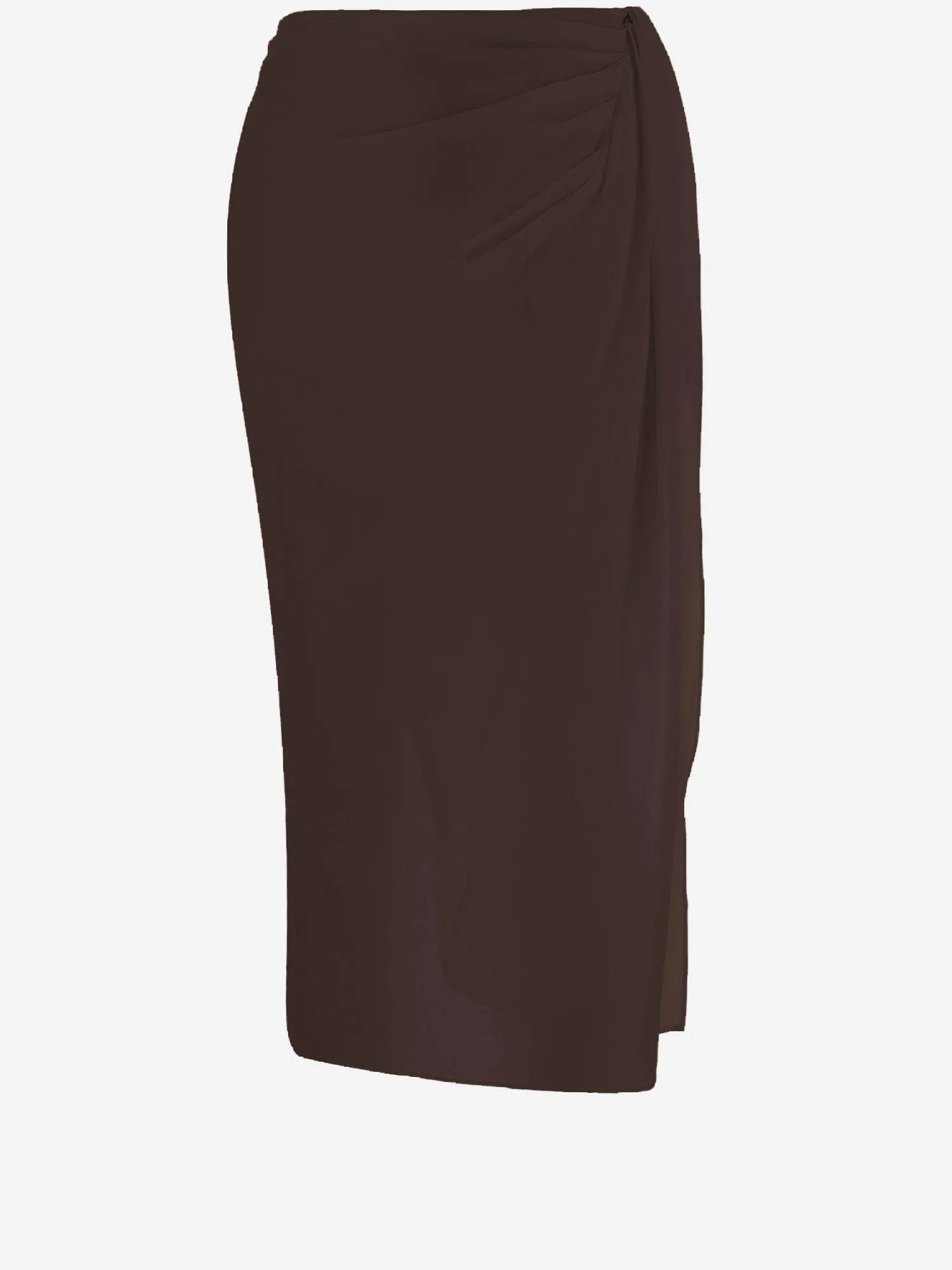 Stretch Pareo Skirt — Brown sold by Lord & Taylor product image thumbnail 2