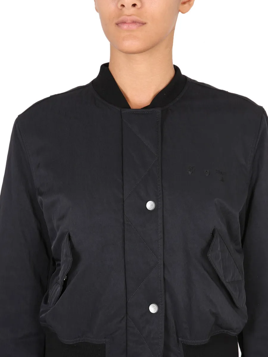 Bomber Jacket Black sold by Lord & Taylor product image thumbnail 4
