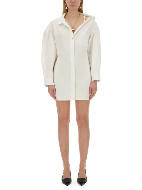 Mini Dress White made by Jacquemus