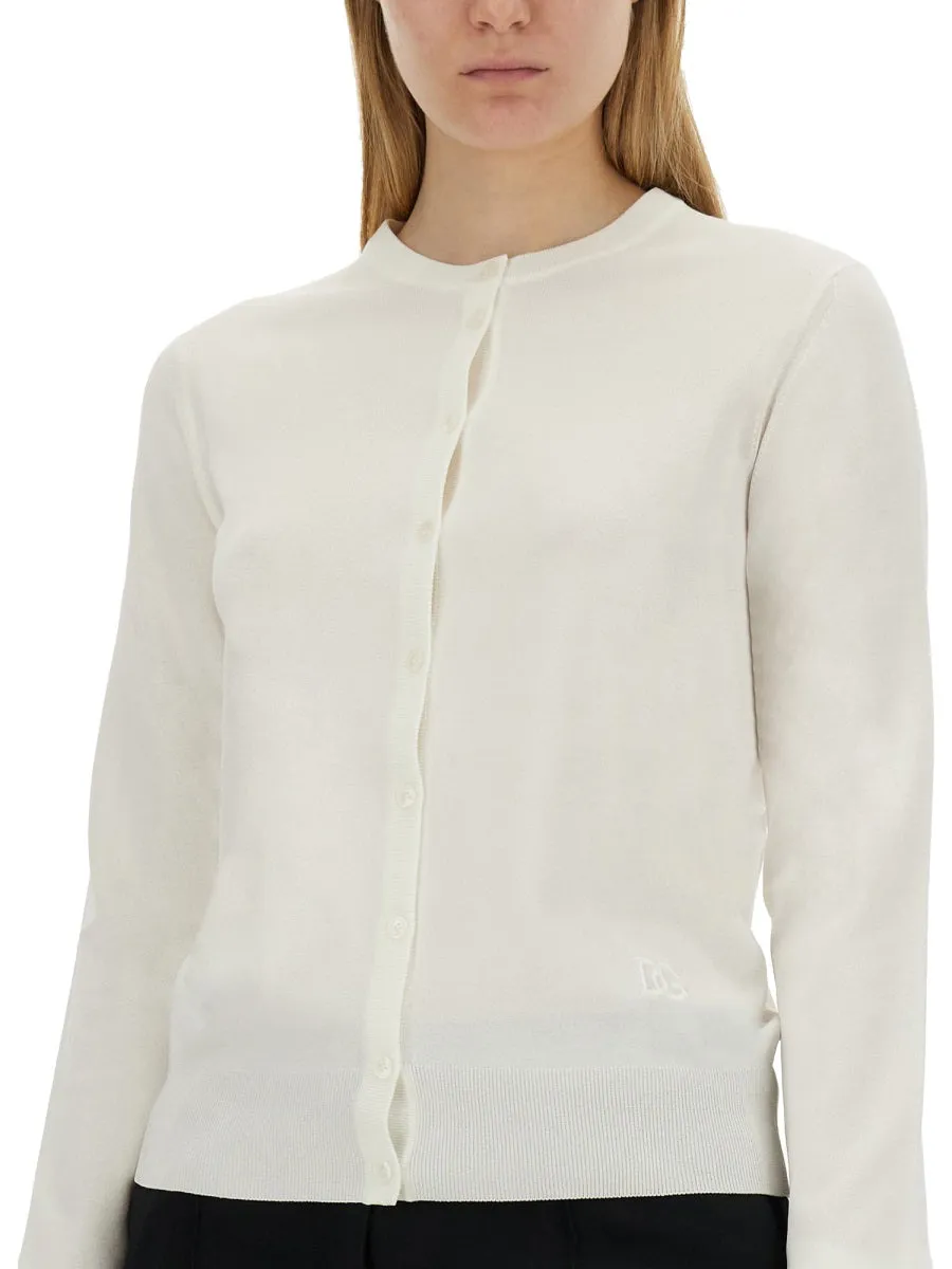 Cardigan with Lace Inlays, White sold by Lord & Taylor product image thumbnail 3
