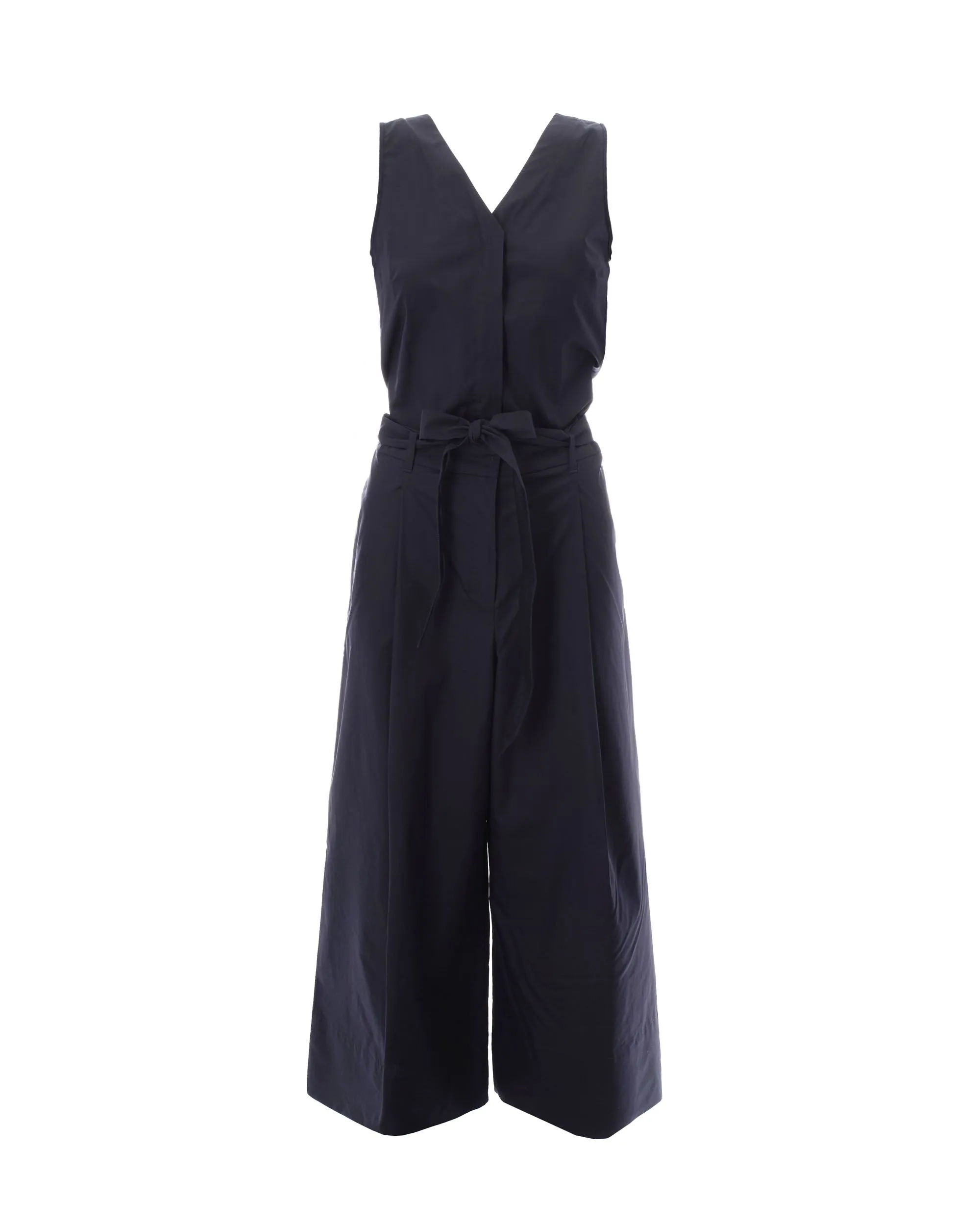Sleeveless Jumpsuit Navy Blue sold by Lord & Taylor