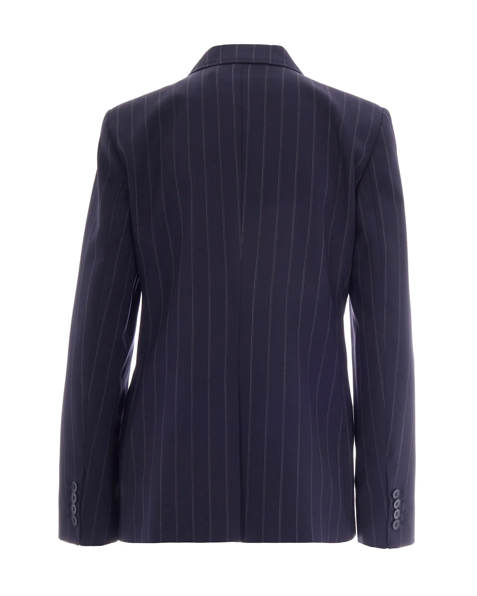 Double-Breasted Pinstripe Blazer Blue sold by Lord & Taylor product image thumbnail 2