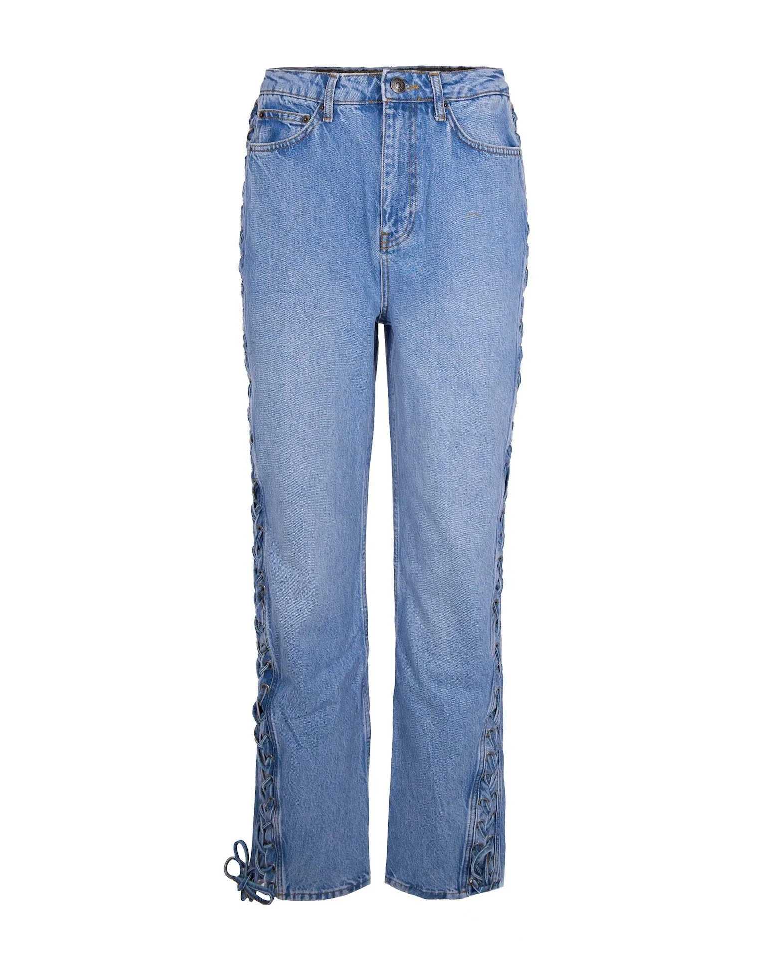 Jeans Twisted Lacing Hydrangea sold by Lord & Taylor
