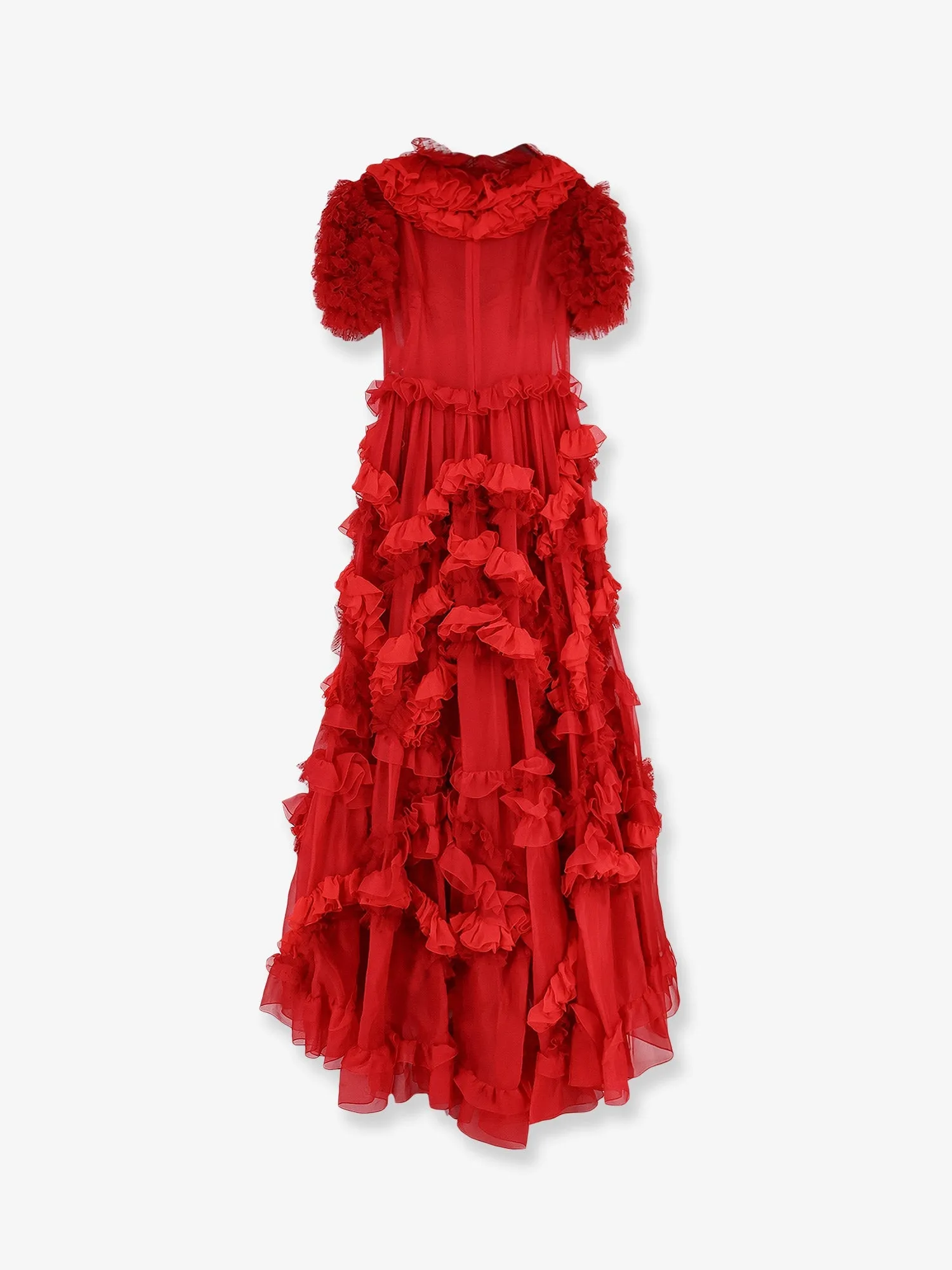 Long Dress with Ruffles Red sold by Lord & Taylor product image thumbnail 2
