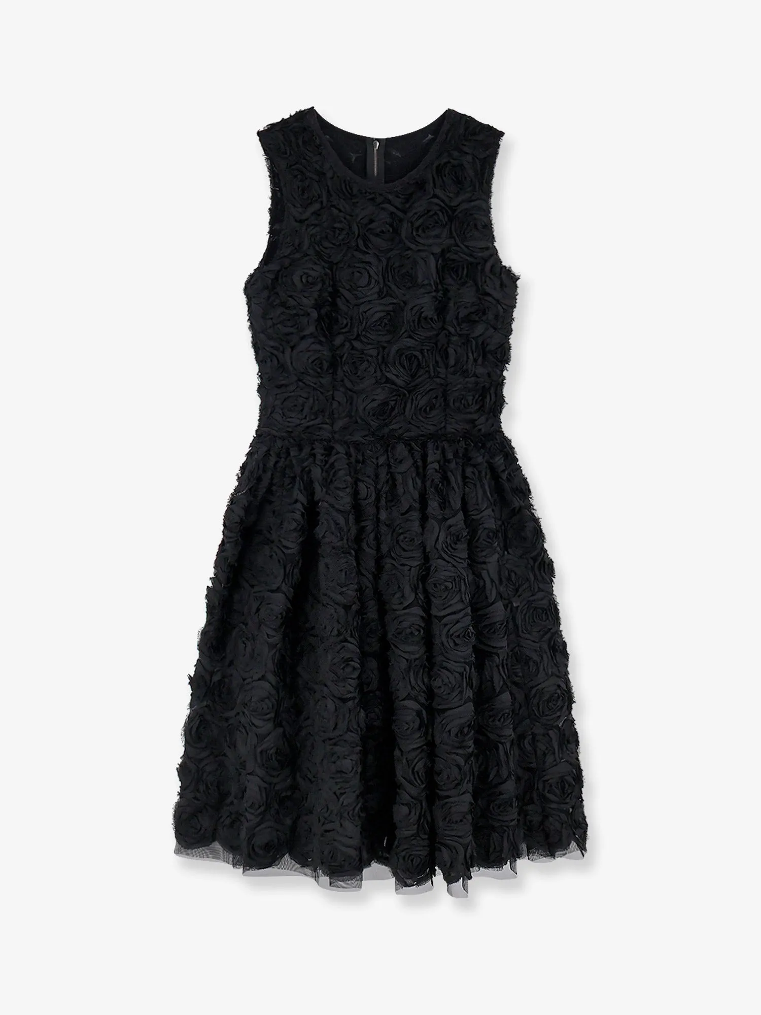 Dress Embossed Roses Black sold by Lord & Taylor
