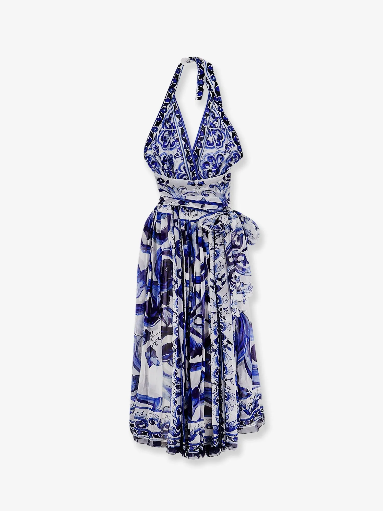 Silk Long Dress with Maiolica Print sold by Lord & Taylor