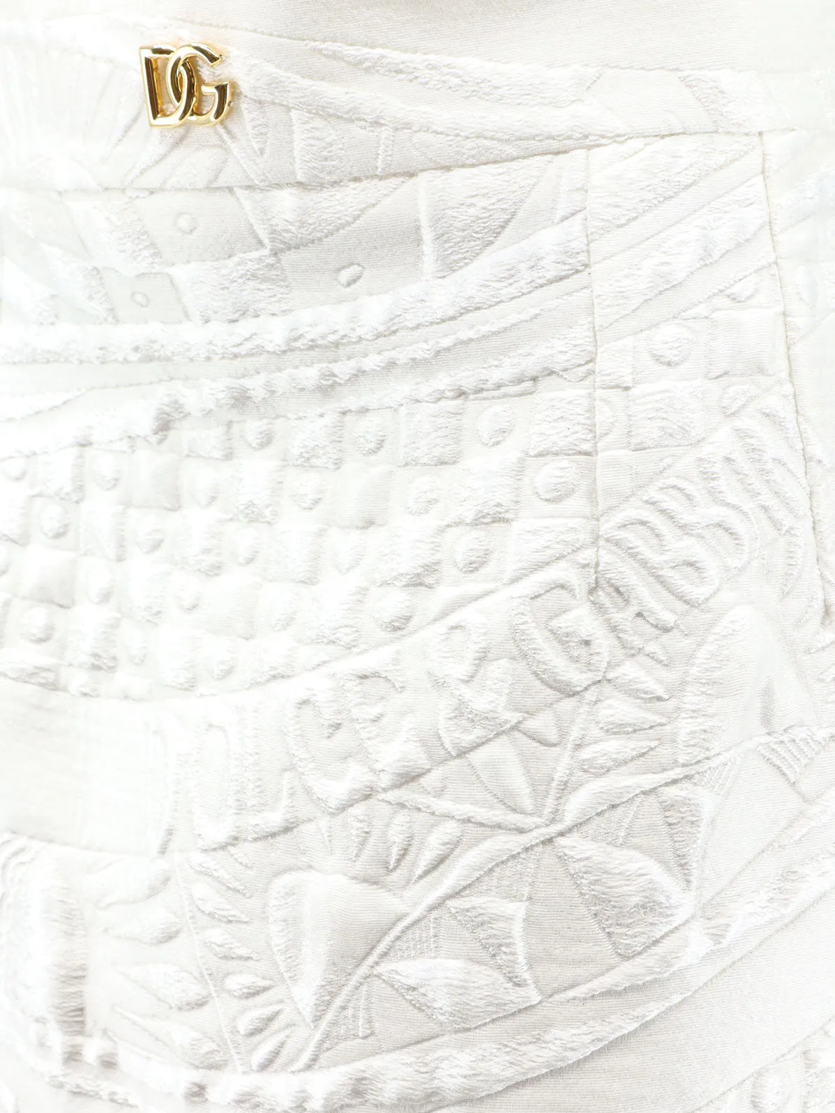Skirt Brocade White sold by Lord & Taylor product image thumbnail 3