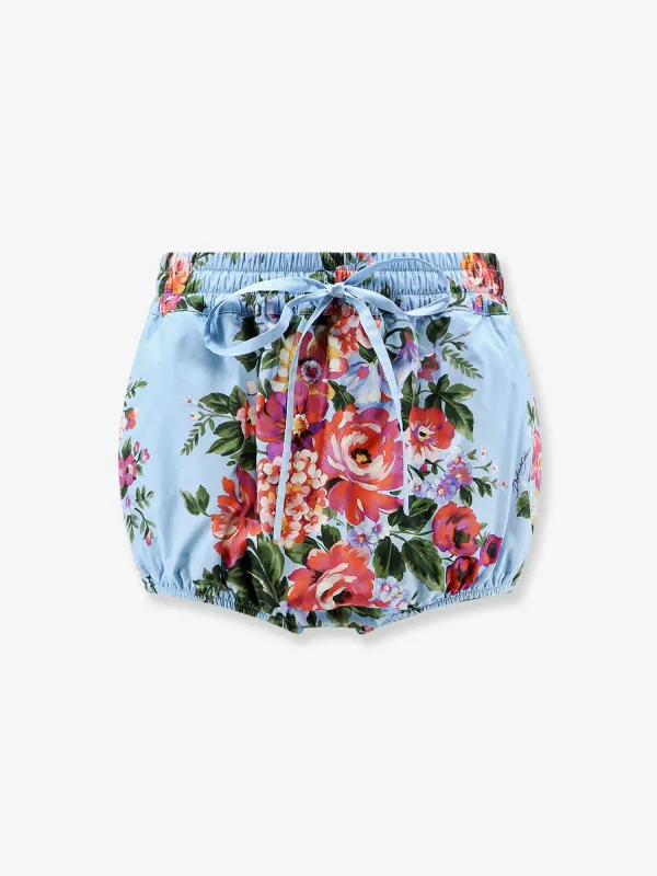 Culottes Poplin Blue made by Dolce & Gabanna