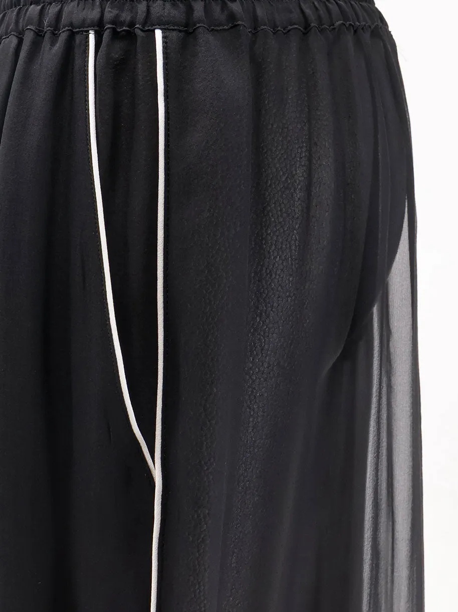 Silk Pyjama Trousers Black sold by Lord & Taylor product image thumbnail 3