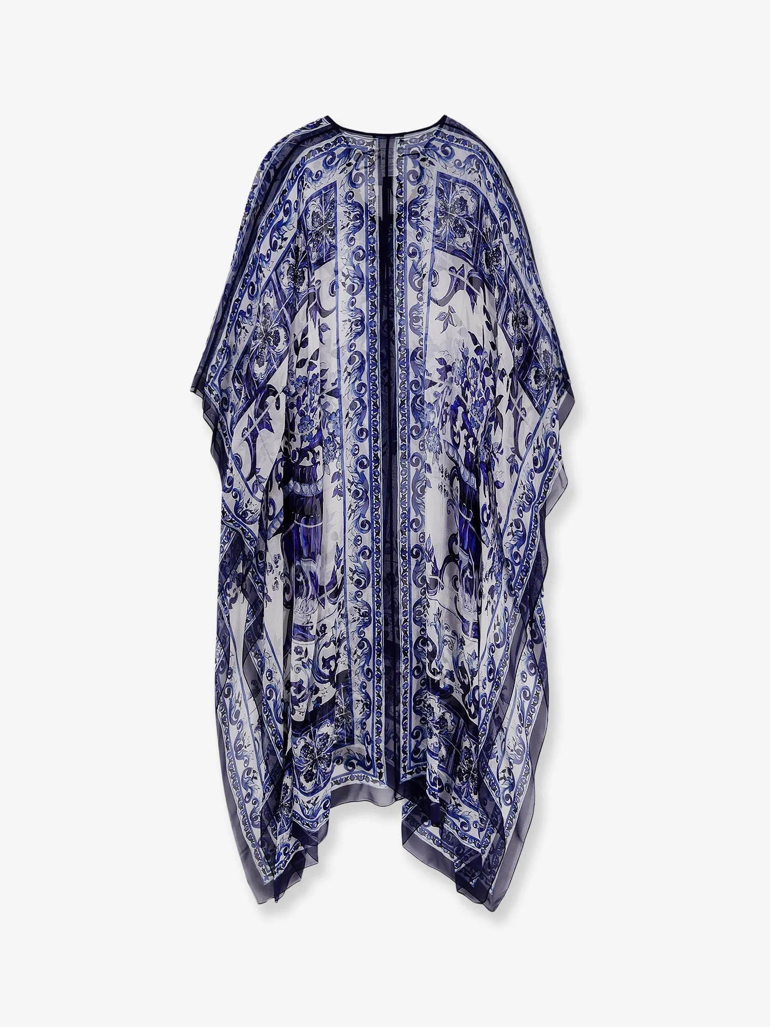 Kaftan Dress Kaftano Blue Silk sold by Lord & Taylor product image thumbnail 2