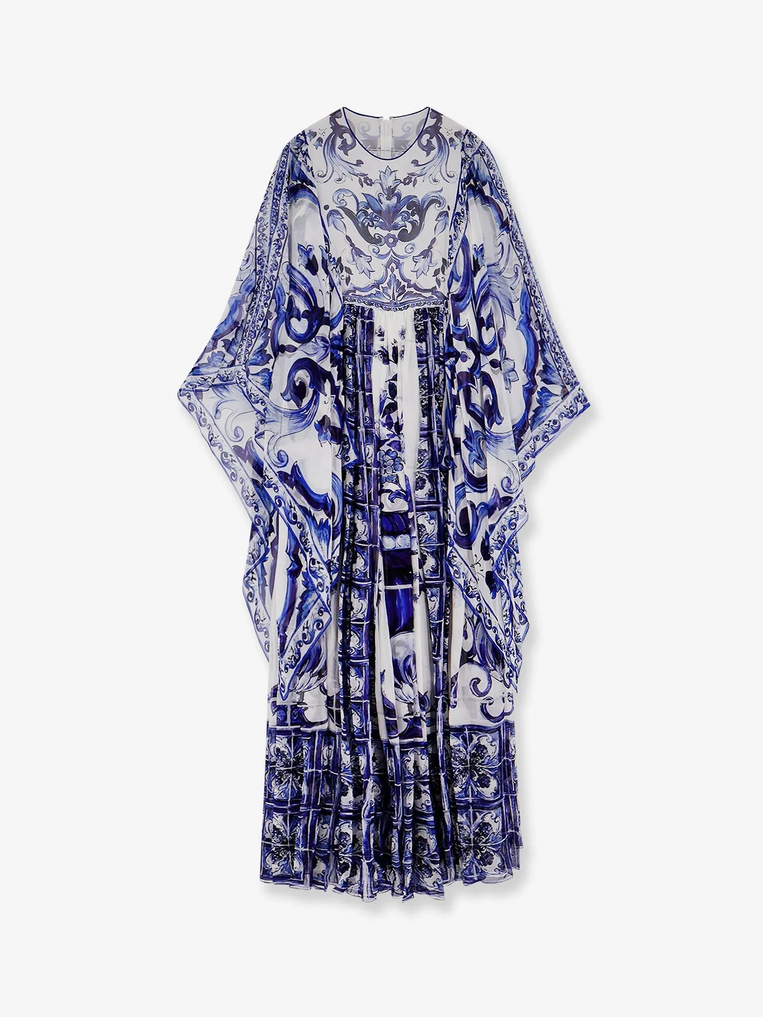 Silk Long Dress Maiolica Print sold by Lord & Taylor
