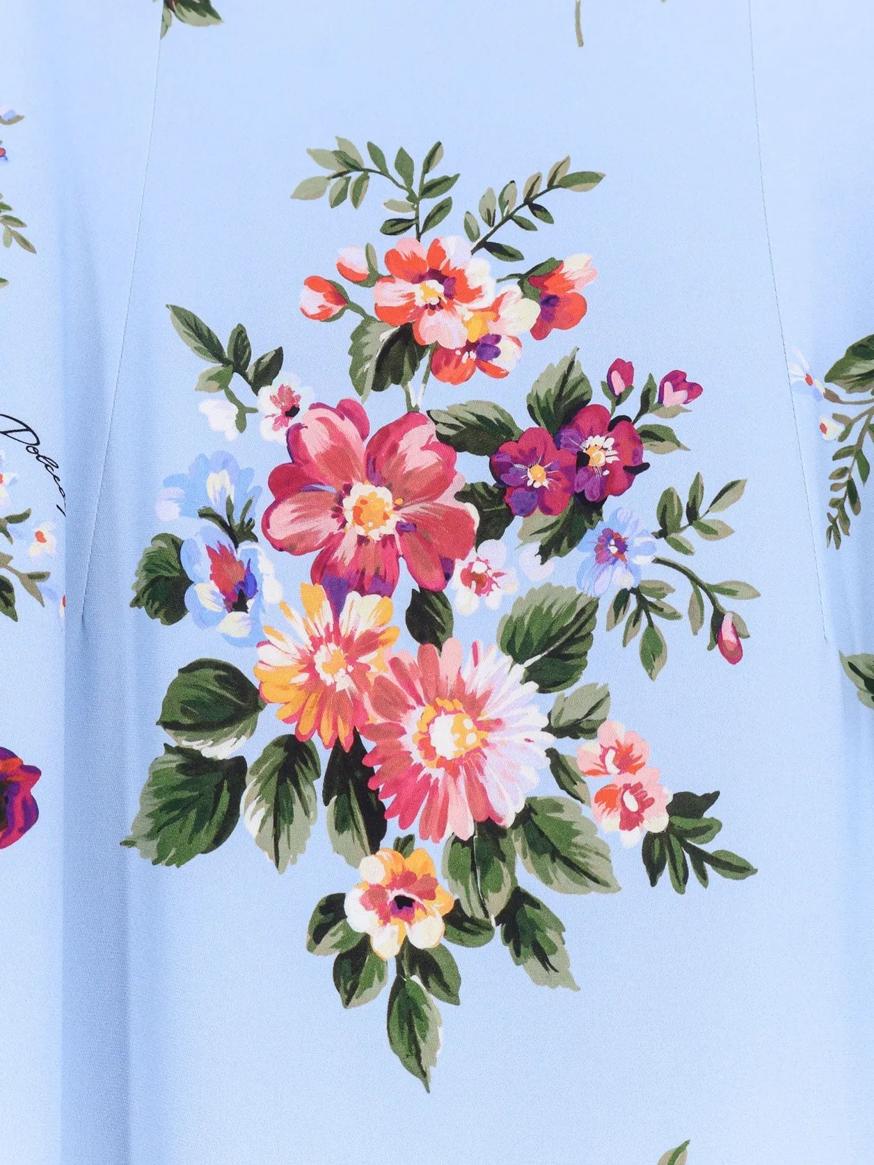 Dress Silk Stretch Mazzo di Fiori Blue sold by Lord & Taylor product image thumbnail 3
