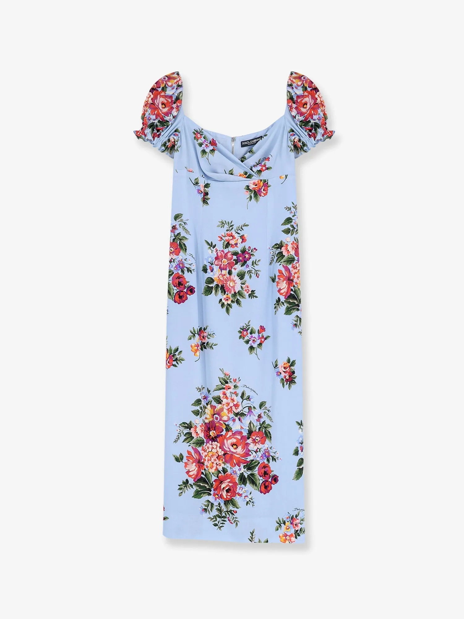 Dress Silk Stretch Mazzo di Fiori Blue sold by Lord & Taylor
