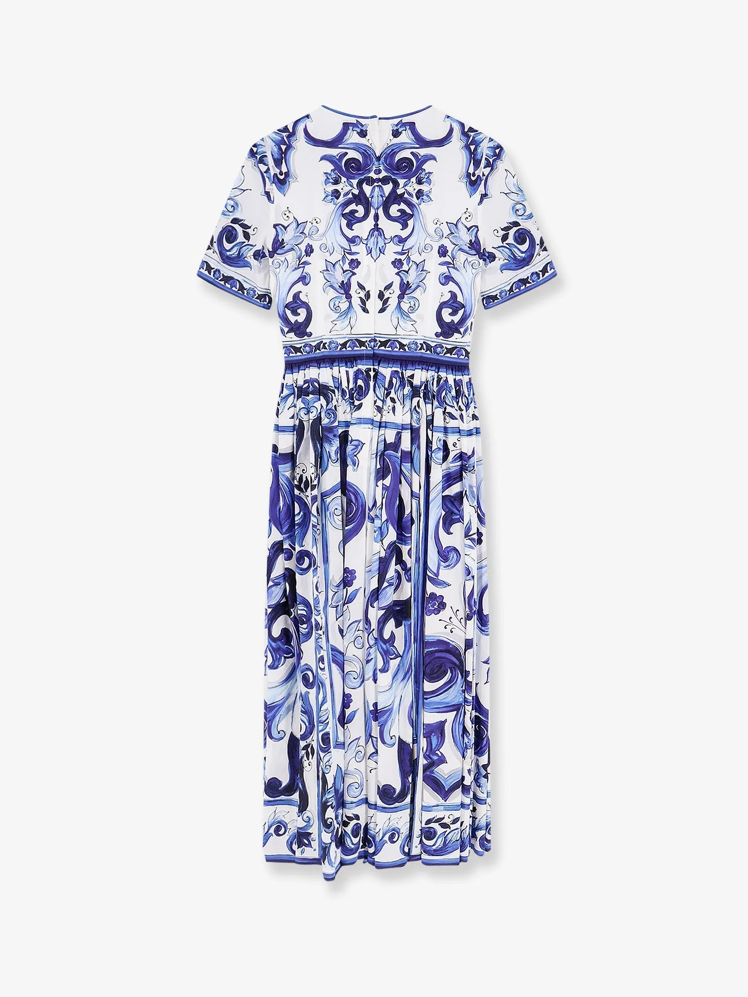 Midi Poplin Dress Maiolica Print sold by Lord & Taylor product image thumbnail 2