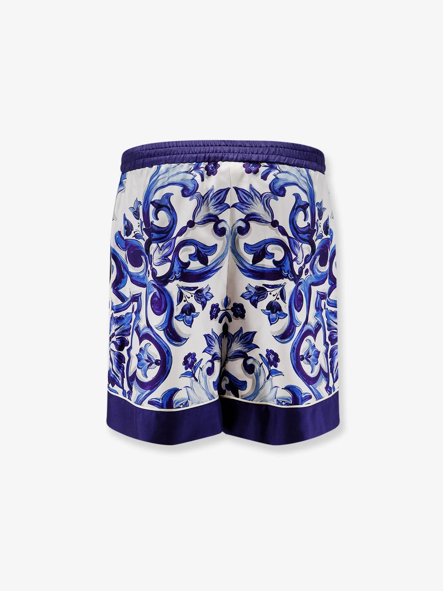 Silk Shorts Maiolica Print Blue sold by Lord & Taylor product image thumbnail 2