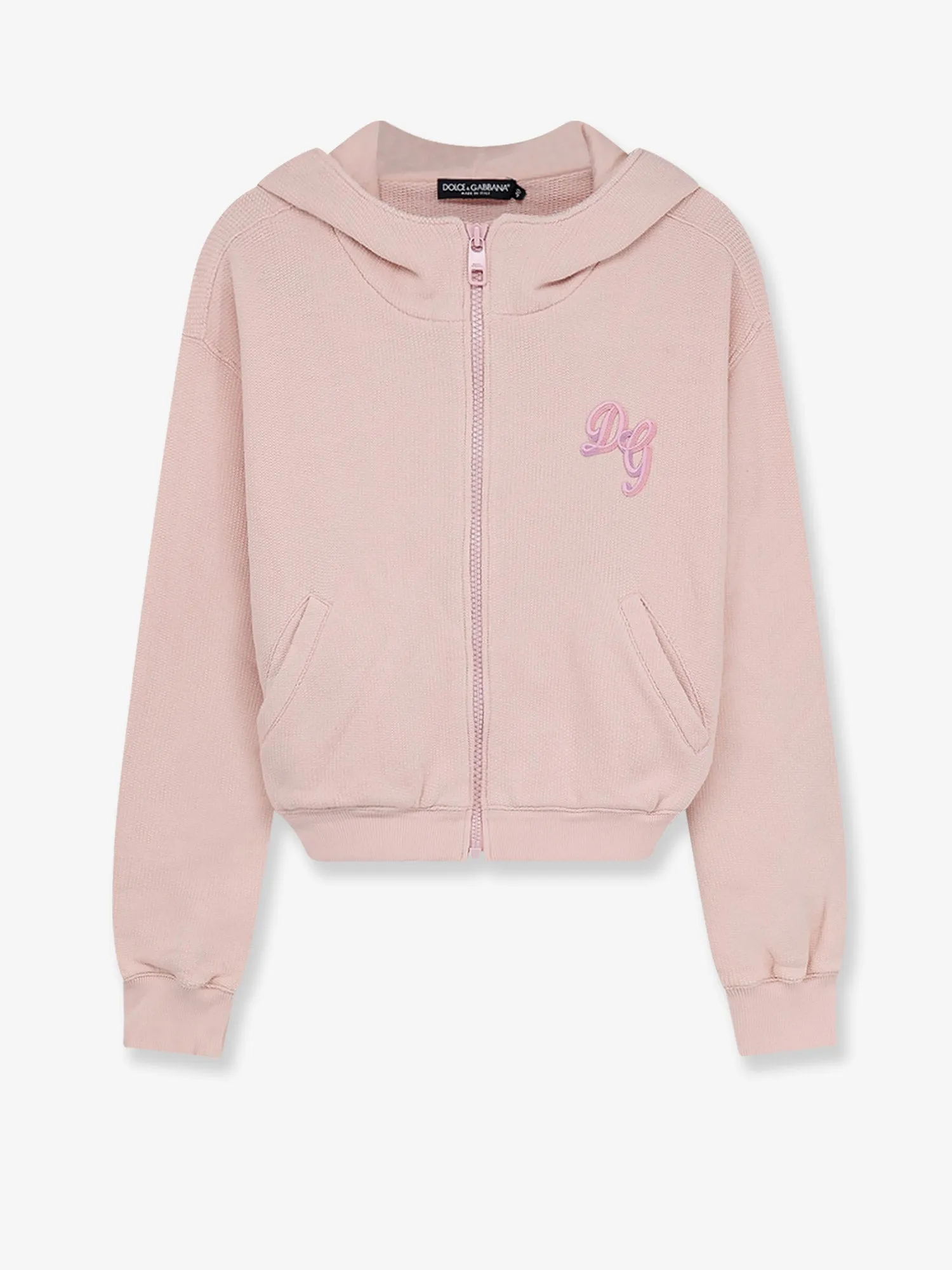 Cotton Sweatshirt Embroidered Logo Pink sold by Lord & Taylor