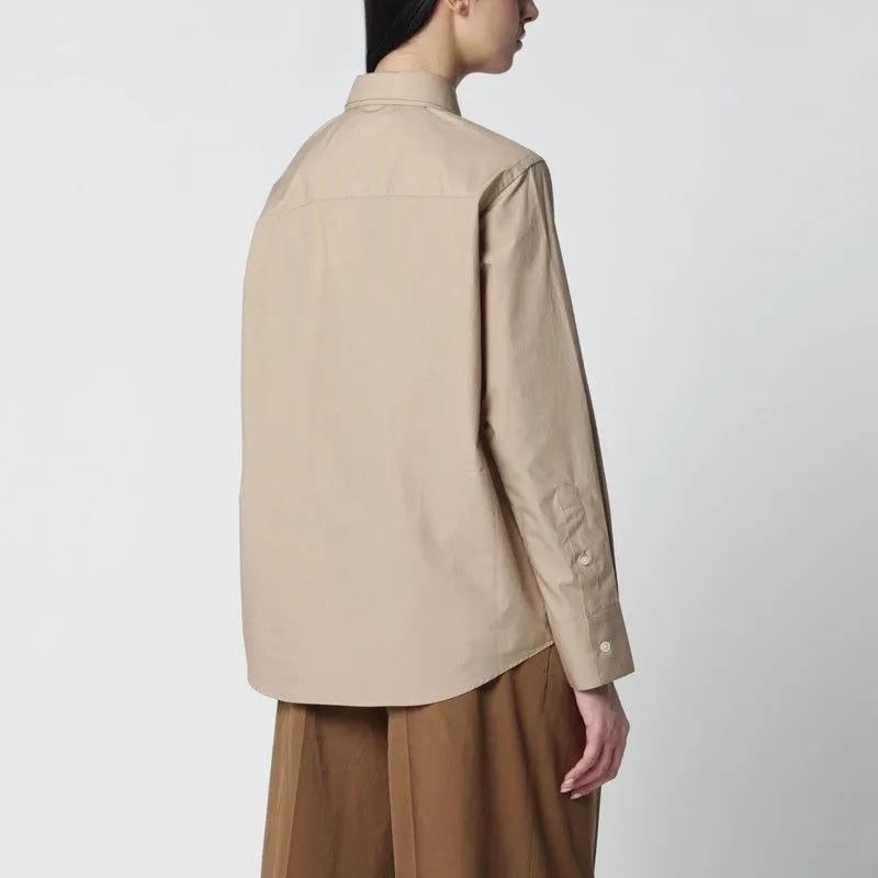 BEIGE SHIRT WITH DOUBLE COLLAR sold by Lord & Taylor product image thumbnail 2