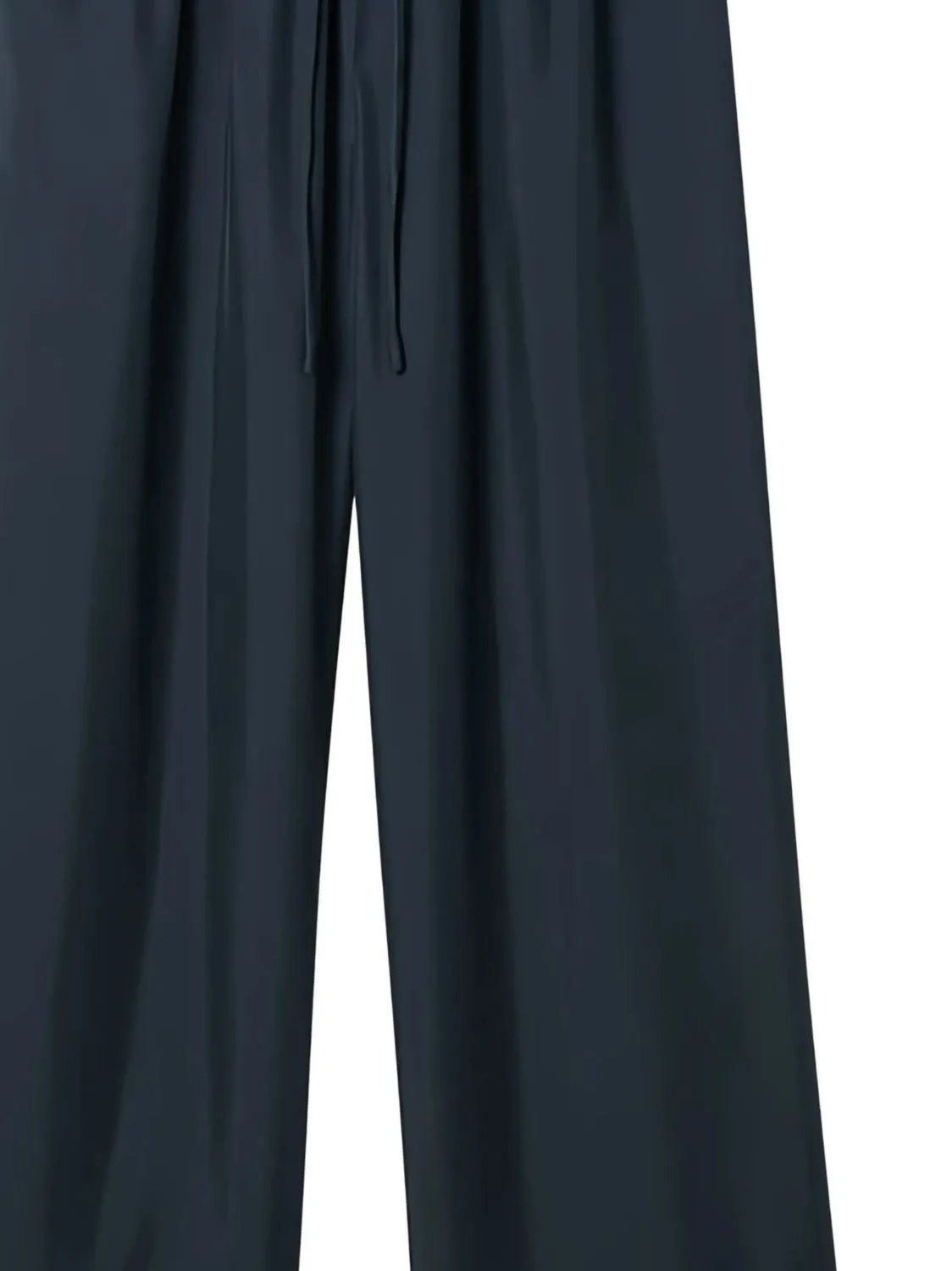 NAVY SILK TROUSERS, WIDE LEG sold by Lord & Taylor product image thumbnail 2
