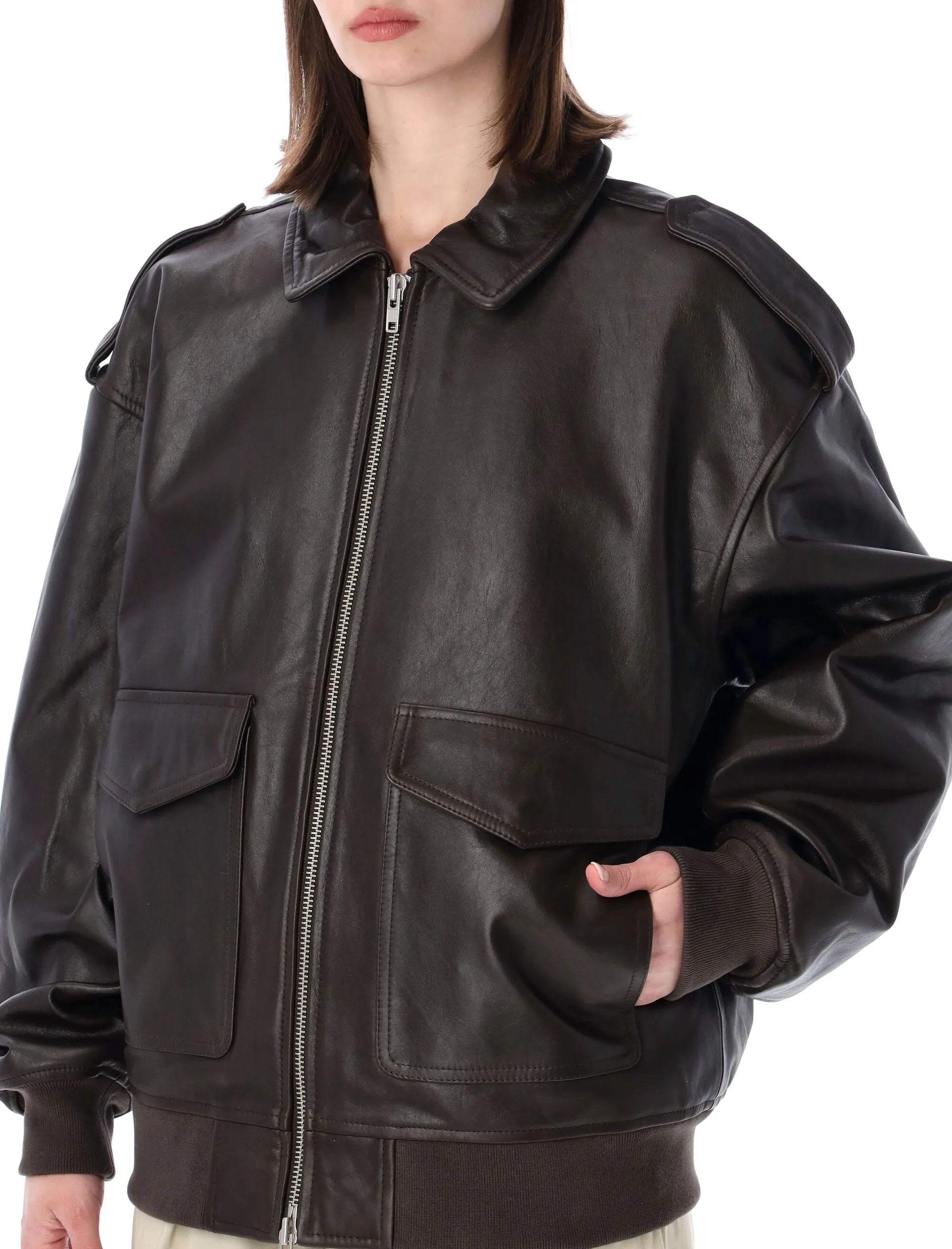 VIPER LEATHER JACKET sold by Lord & Taylor product image thumbnail 3