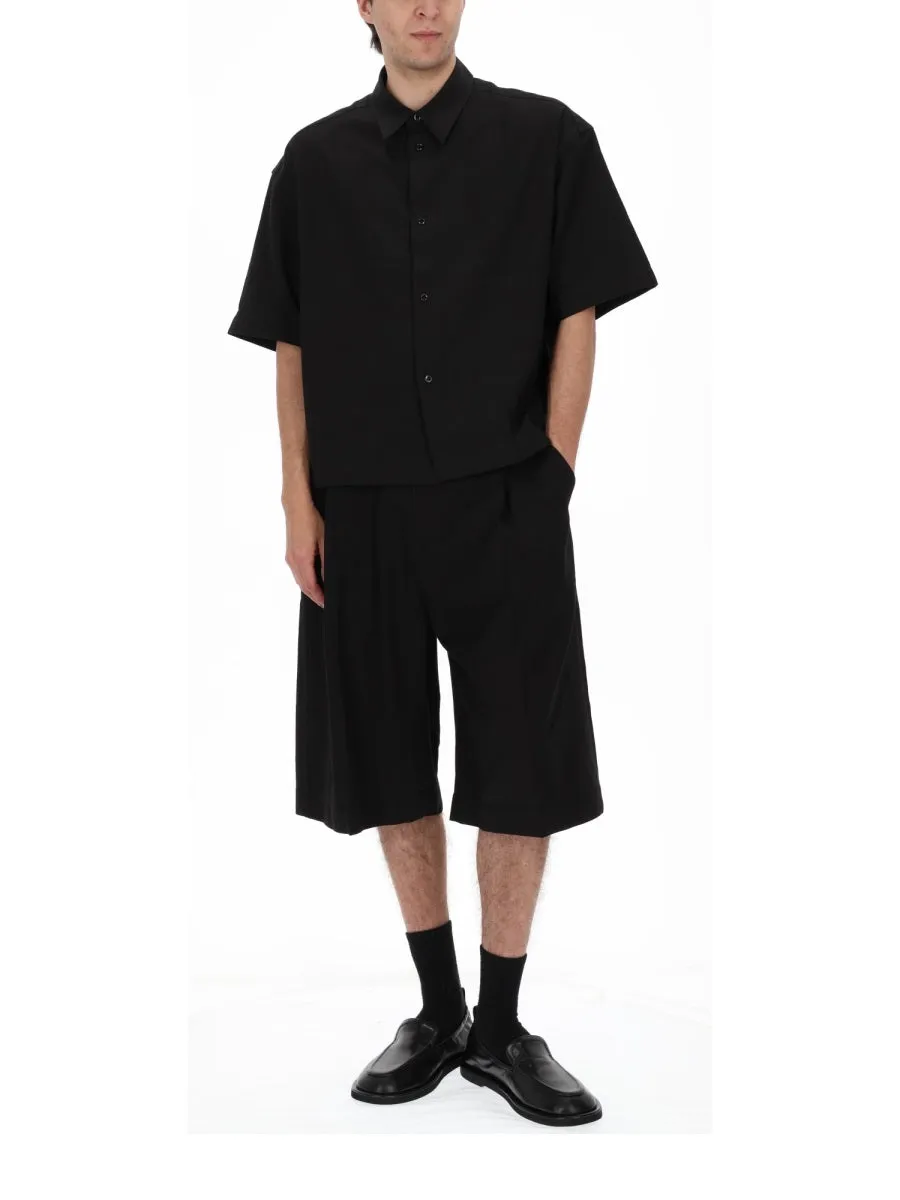 BLACK COTTON LINEN SHIRT sold by Lord & Taylor product image thumbnail 3