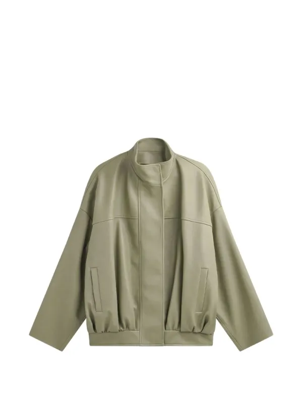 SAGE POLYURETHANE JACKET made by Frankie Shop