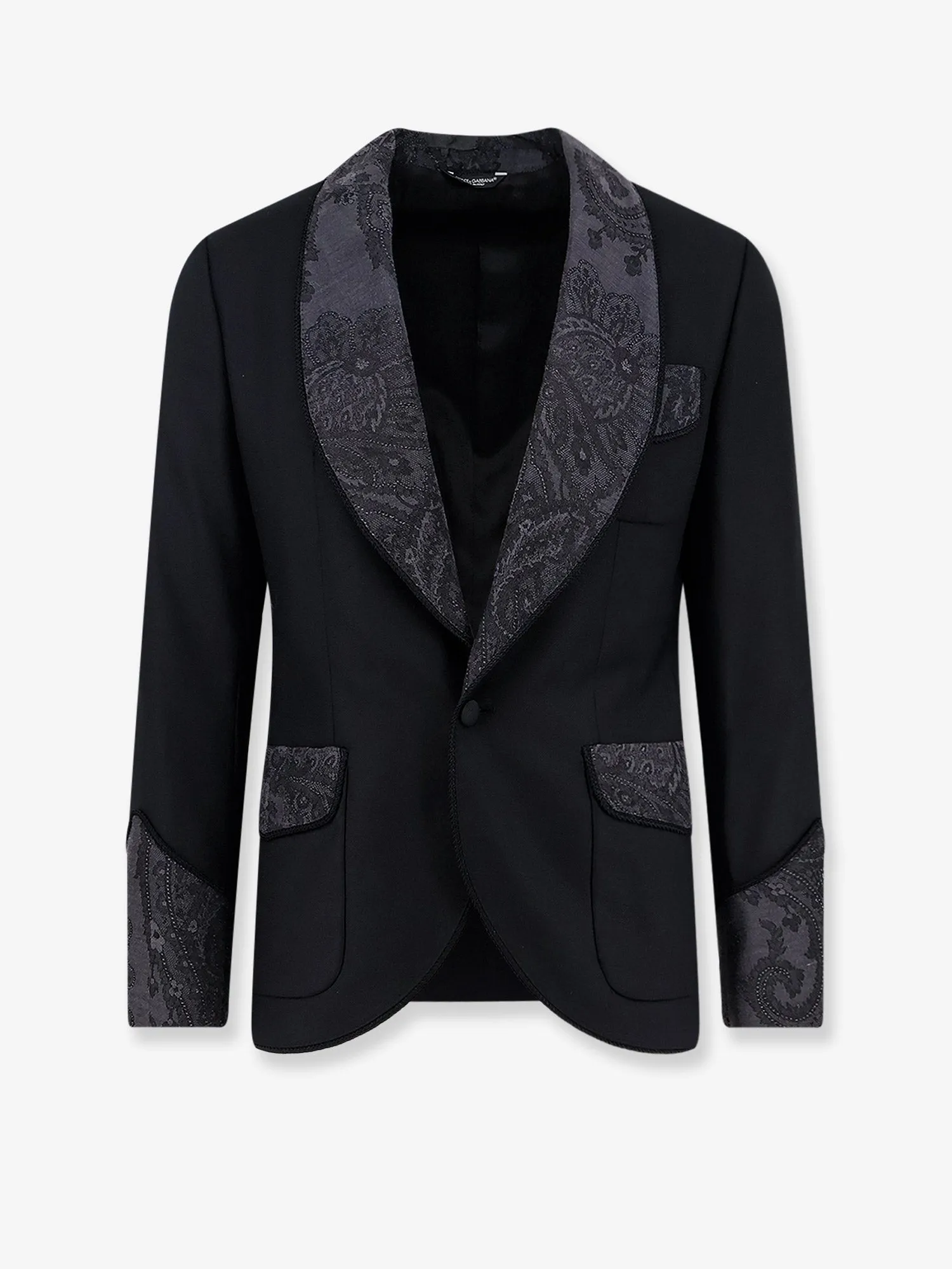 Blazer Virgin Wool Blend Black sold by Lord & Taylor