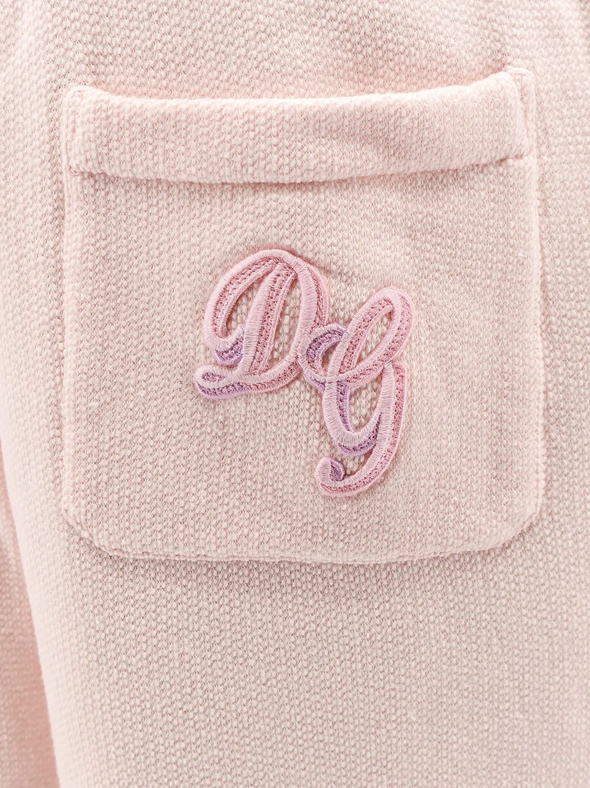 Embroidered Cotton Trousers Pink sold by Lord & Taylor product image thumbnail 3
