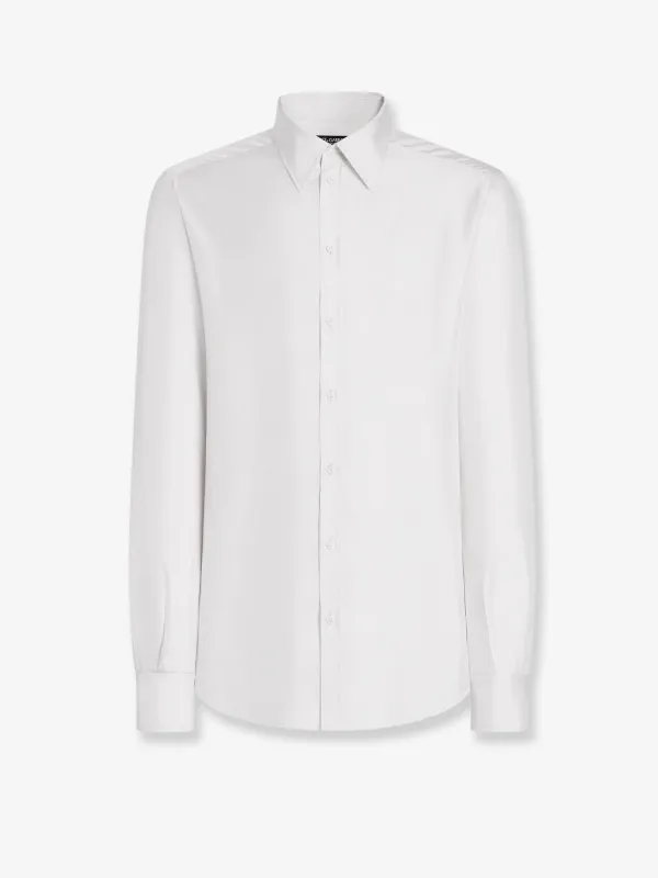 Shirt Silk White made by Dolce & Gabanna