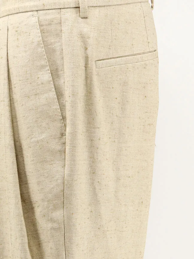 Trousers in Hemp, Linen and Silk — Beige sold by Lord & Taylor product image thumbnail 3