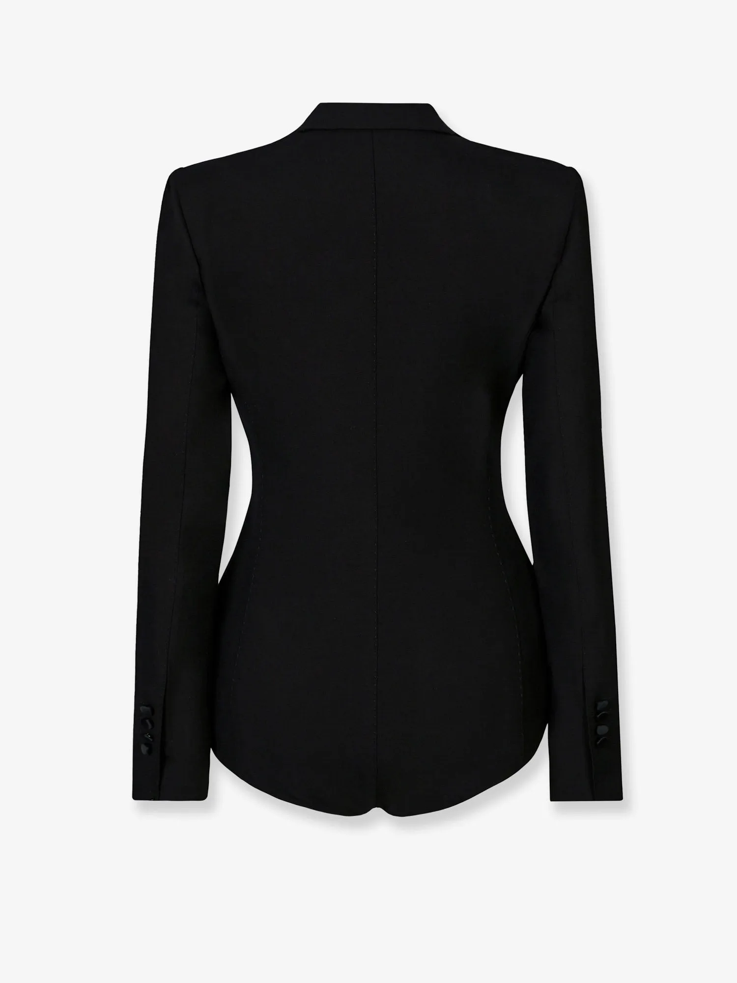 Tuxedo Blazer Virgin Wool Black sold by Lord & Taylor product image thumbnail 2