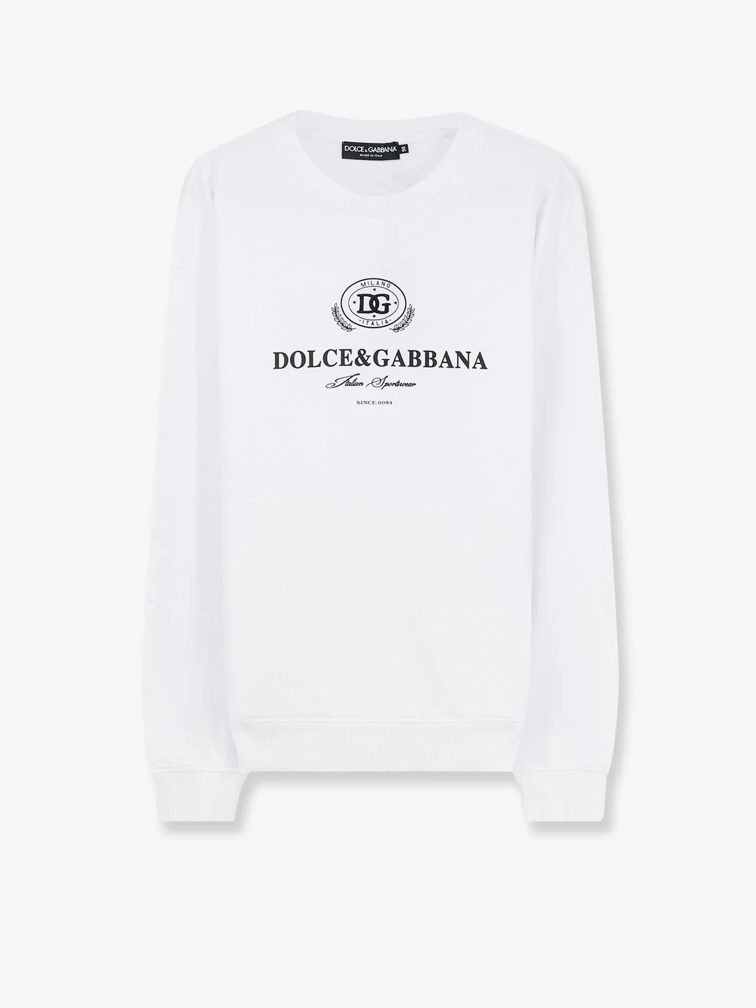 Sweatshirt with Logo Print, White sold by Lord & Taylor