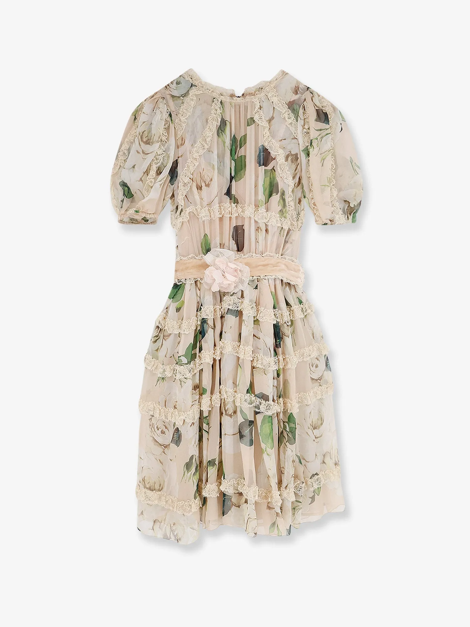 Dress Silk-Blend Beige sold by Lord & Taylor