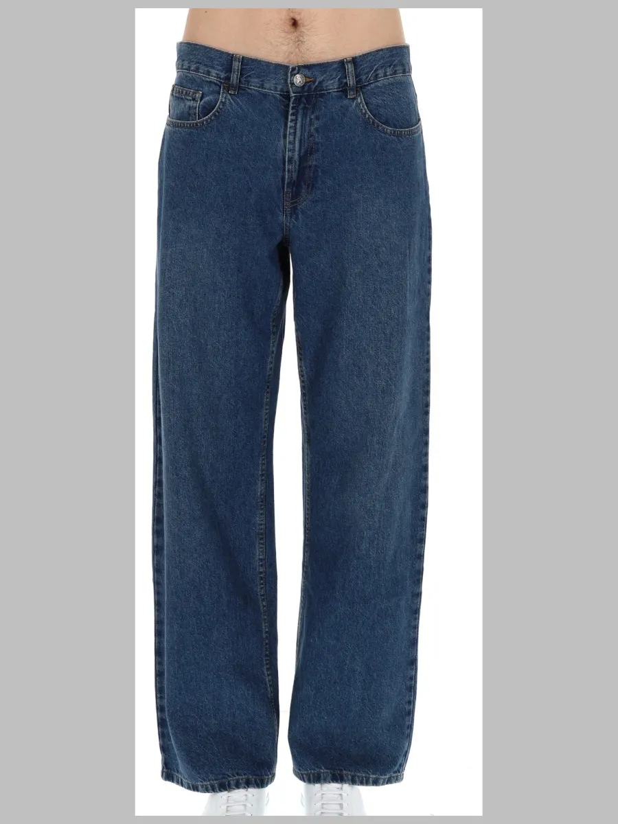 Jeans Curved Logo Denim sold by Lord & Taylor