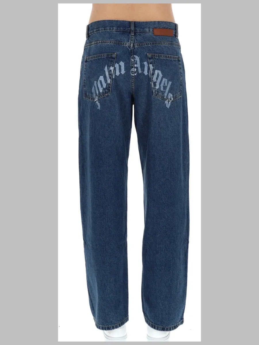 Jeans Curved Logo Denim sold by Lord & Taylor product image thumbnail 2