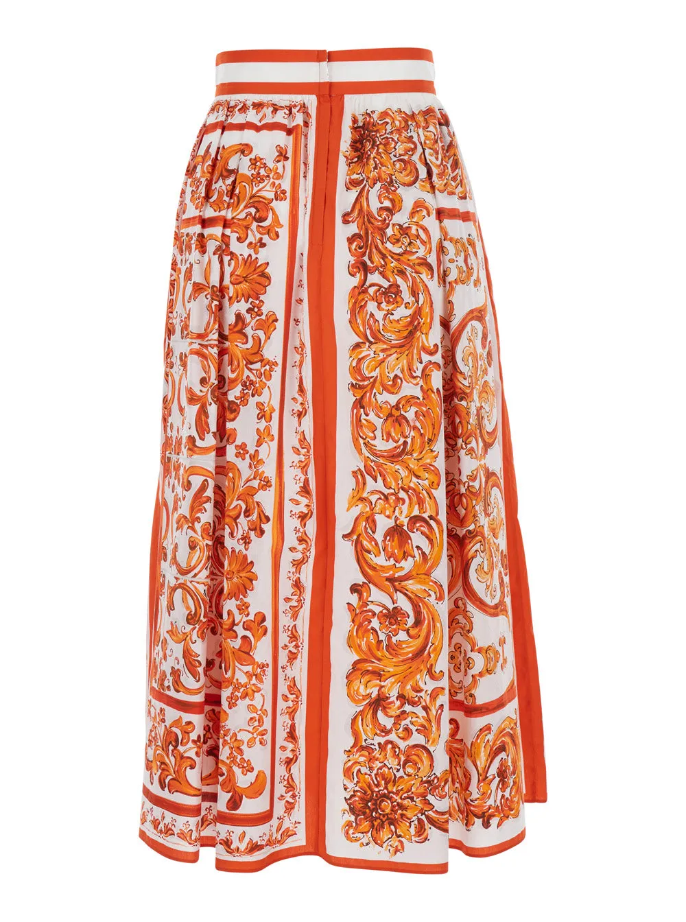 Midi Skirt Orange sold by Lord & Taylor product image thumbnail 2