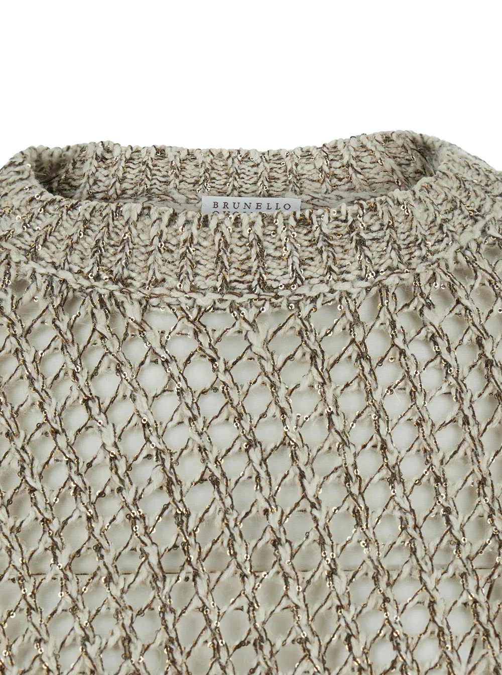 Sweater Metallic Silk-Linen sold by Lord & Taylor product image thumbnail 3