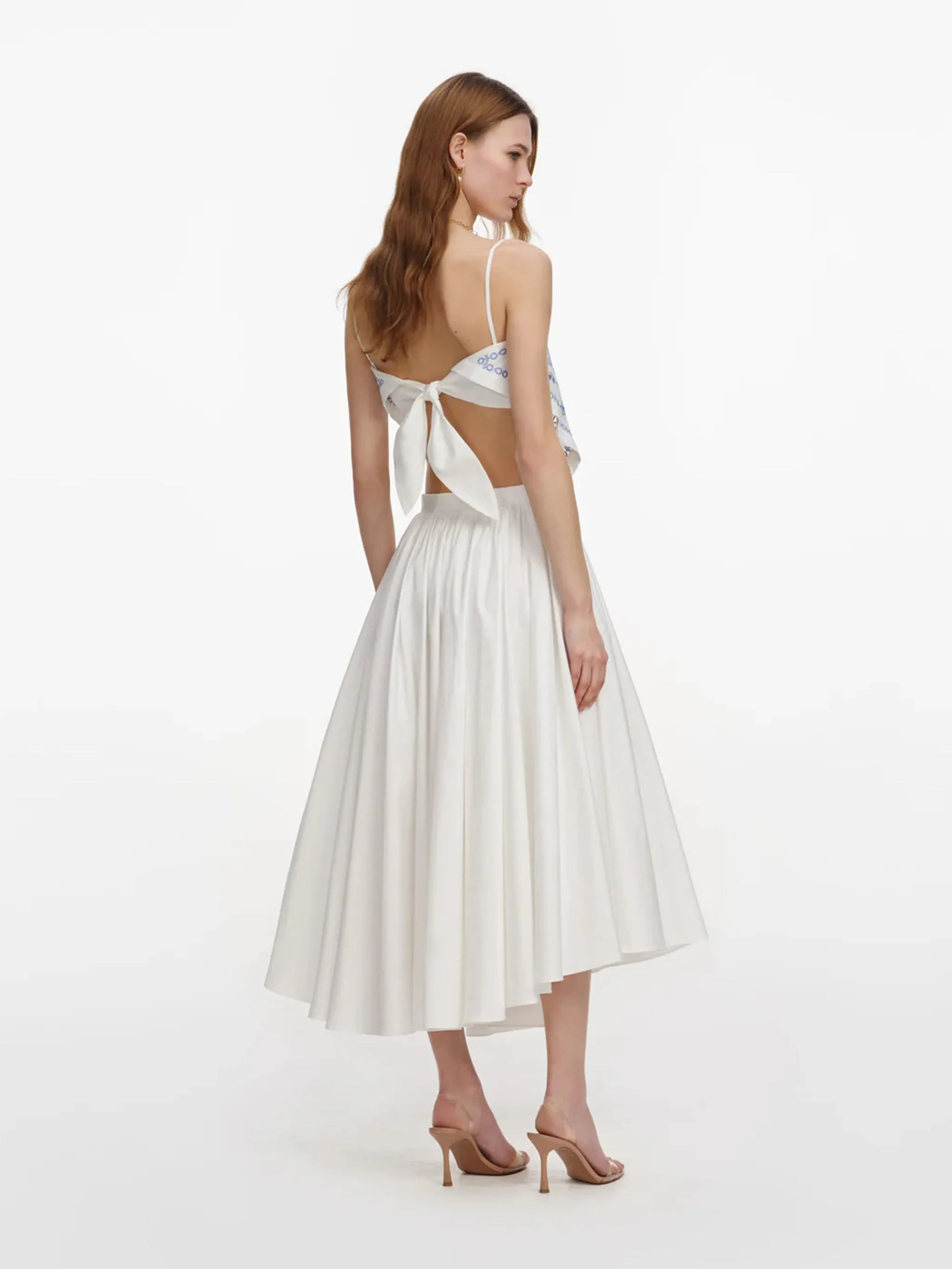 WHITE LINEN COTTON TOP sold by Lord & Taylor product image thumbnail 3