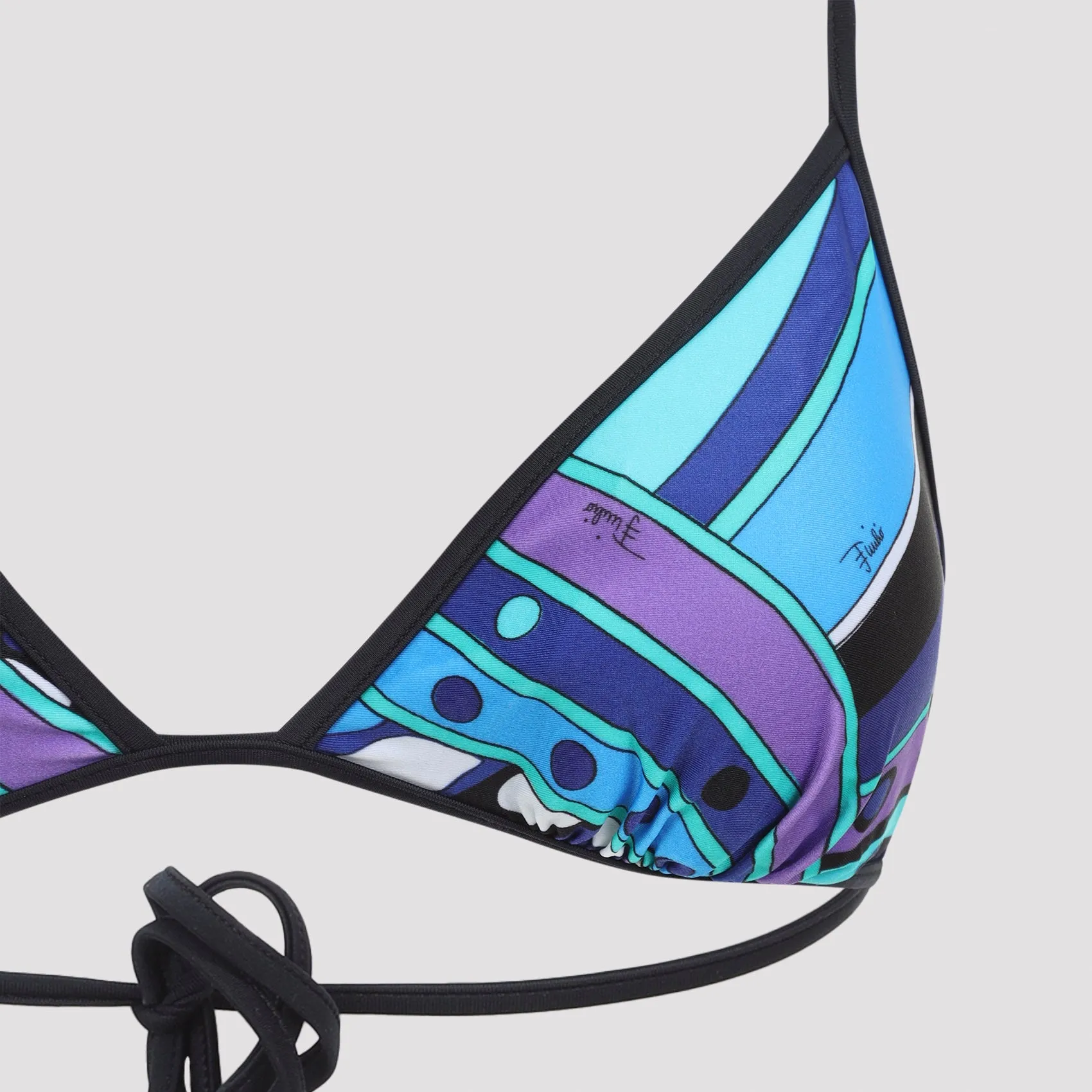 Pucci Triangle Bikini Top sold by Lord & Taylor product image thumbnail 5