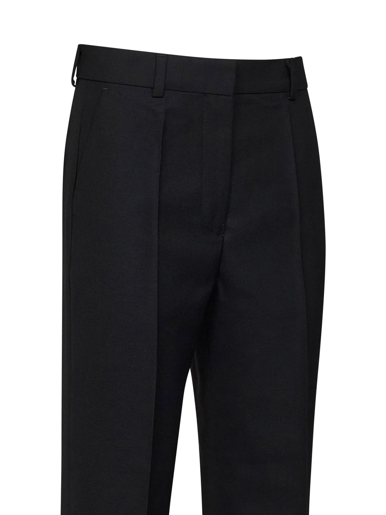 Straight-Leg Suit Trousers Black Wool-Blend sold by Lord & Taylor product image thumbnail 3