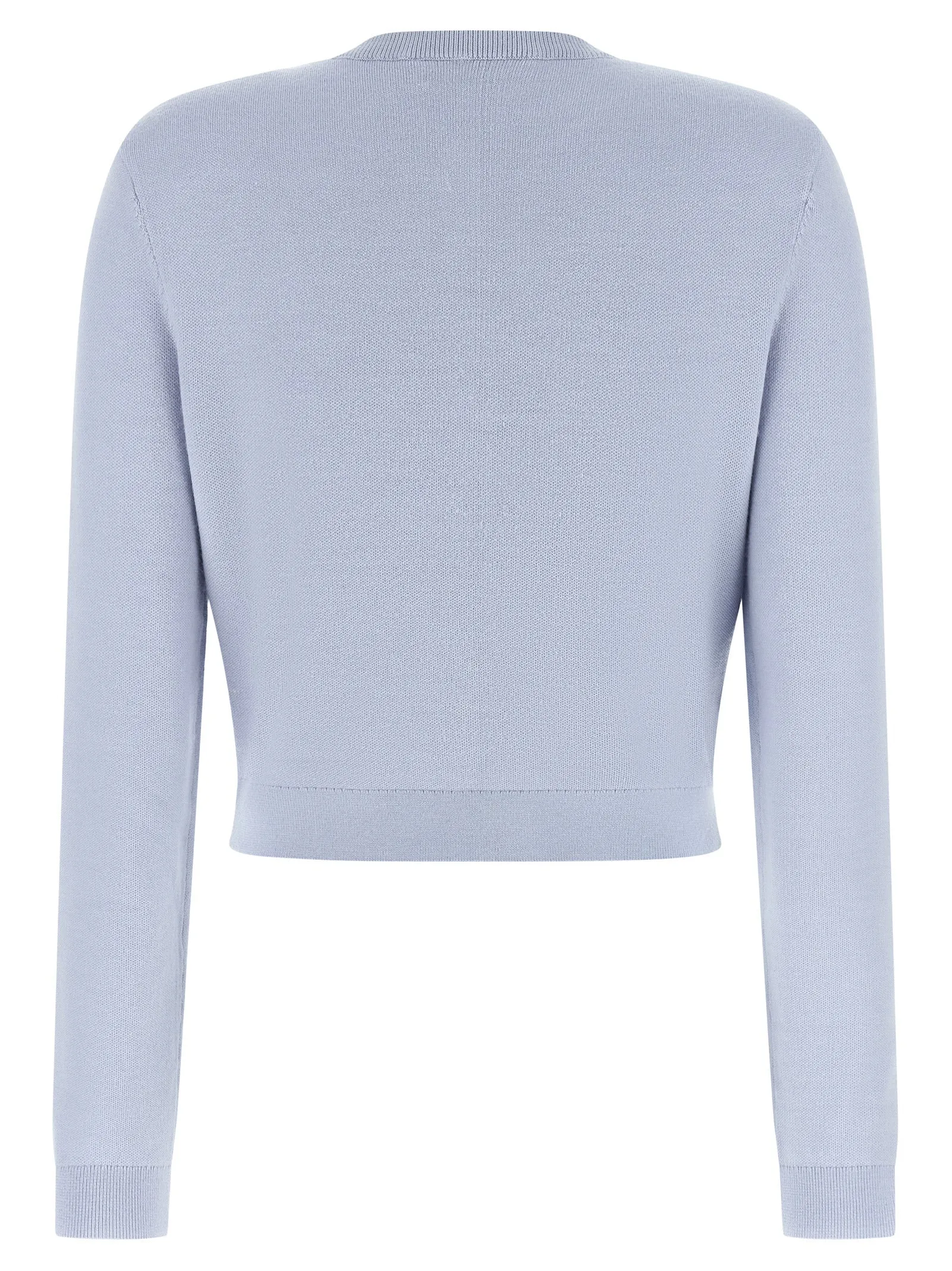 'Blue Flower Knit' cardigan sold by Lord & Taylor product image thumbnail 2