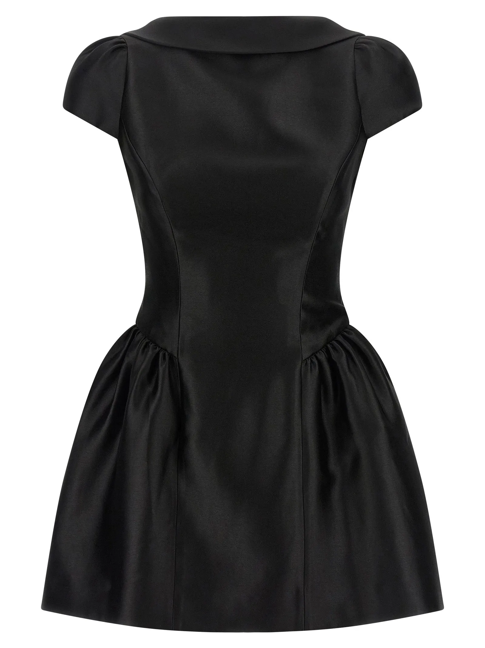 'Black Taffetà Collared Mini' dress sold by Lord & Taylor